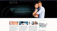 Desktop Screenshot of elitedentalplan.com